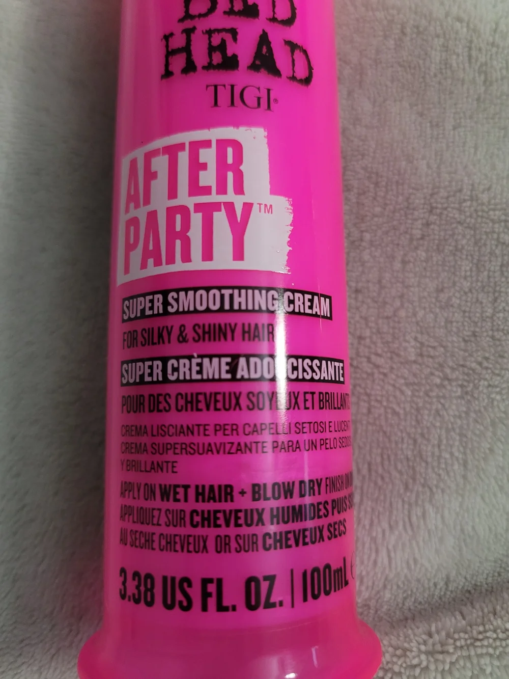 Bed Head After Party Super Smoothing Cream - New